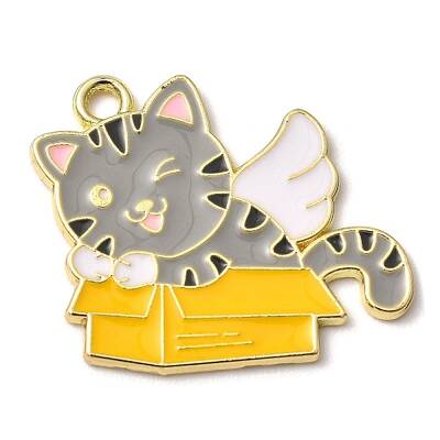 Zinc Alloy Enamel Pendants