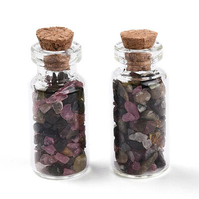 Glass Wishing Bottle Display Decorations