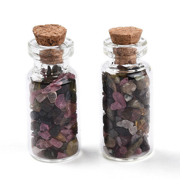 Glass Wishing Bottle Display Decorations
