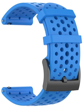 4wrist Strap for Suunto 9, 9 Baro, Spartan Sport and Suunto 7 - blue