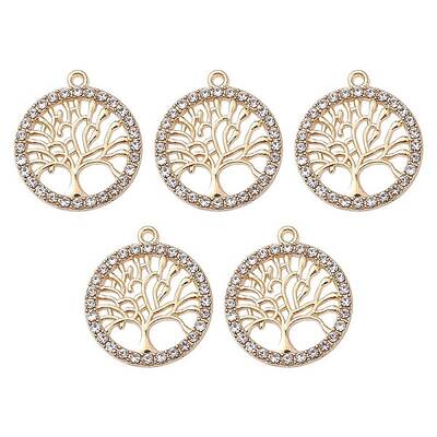 Alloy Crystal Rhinestone Pendants