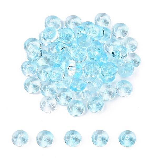 Electroplate Transparent Colours Rainbow Glass Seed Beads