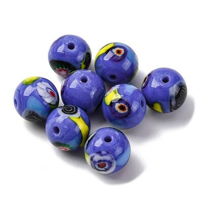 Handmade Millefiori Lampwork Beads