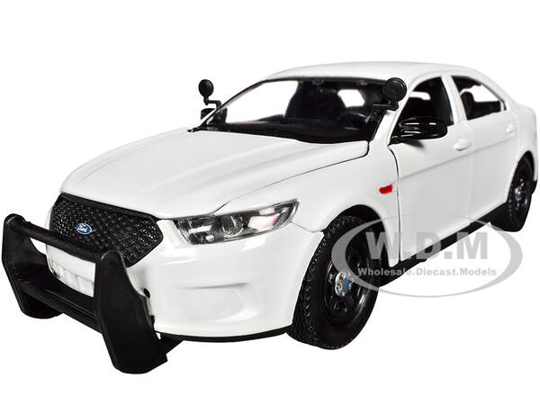 2013 Ford Police Interceptor Unmarked White \