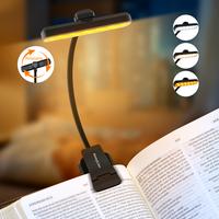 [Deals For You] Ahmylion LED Bedtime Reading Rechargeable Book Light - 3 Color Temperature Eye Protection Push Button Dimming...