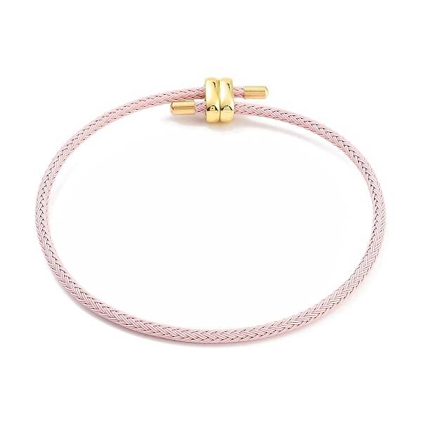 Braided Steel Wire Bracelets Making