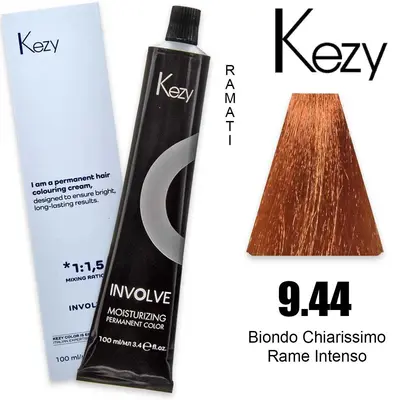 Kezy involve color 100 ml very light blonde intense copper 9.44