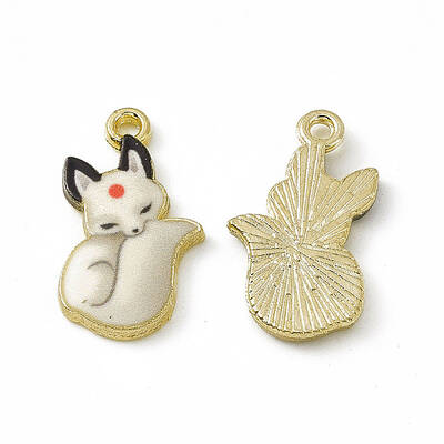 Painted Alloy Pendants