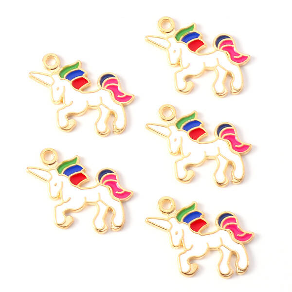 Alloy Enamel Pendants