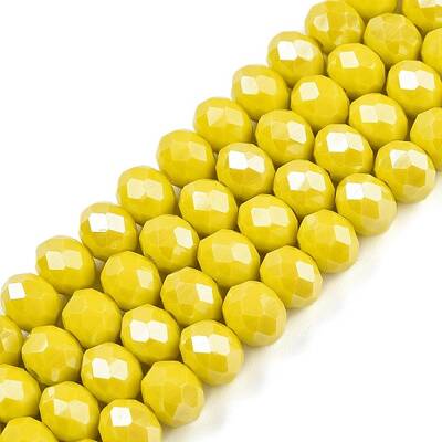 Electroplate Glass Beads Strands