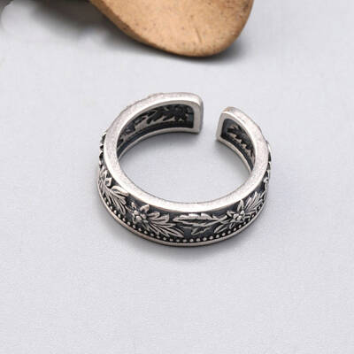 925 Sterling Silver Adjustable Finger Rings