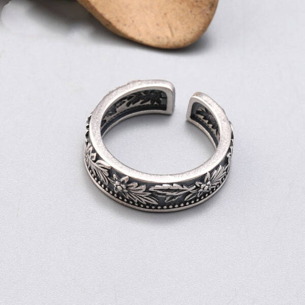 925 Sterling Silver Adjustable Finger Rings