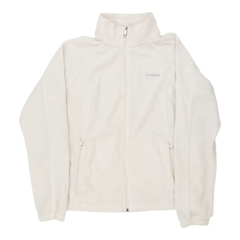 Columbia Fleece - XL White Polyester