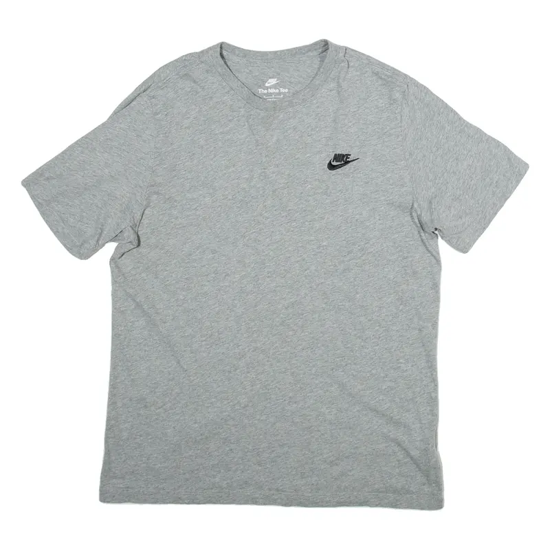 NIKE Mens T-Shirt Grey M