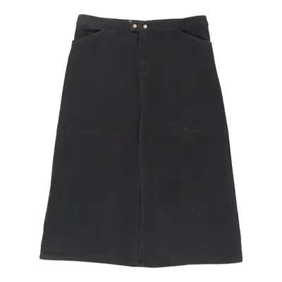 Dolce & Gabbana Skirt - 36W UK 16 Black Cotton | Size: UK 16