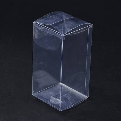 Rectangle Transparent Plastic PVC Box Gift Packaging