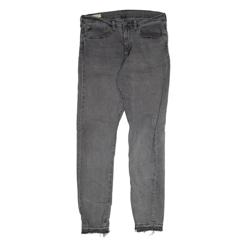 LEVI'S 512 BIG E Jeans Mens Grey Slim Tapered W34 L34