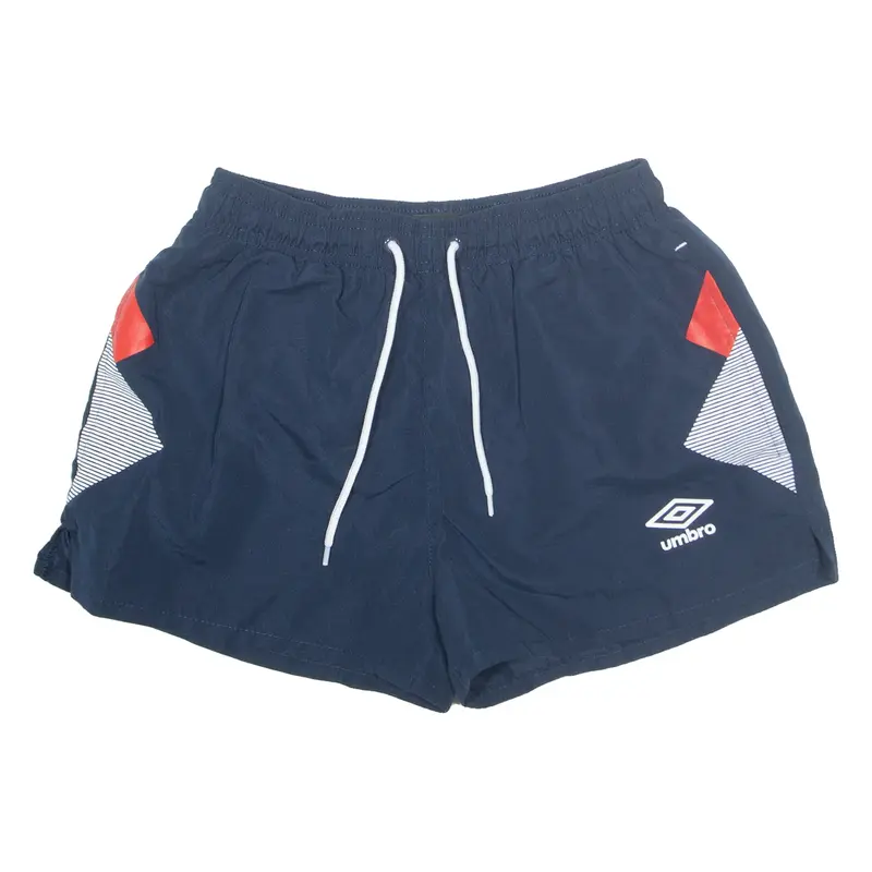 UMBRO Mesh Lined Womens Sports Shorts Blue XS W24
