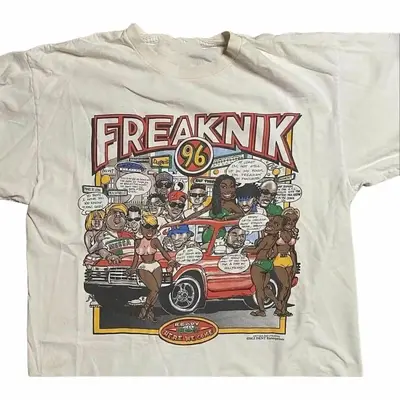 Freaknik T-Shirt Tupac, Biggie, Brandy, MJB Atlanta, Country Music Shirt, Shirt For Fan Crewneck Fitted Shortsleeve Menswear ...