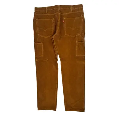 Levis Cord Trousers - 38? Waist Brown Cotton