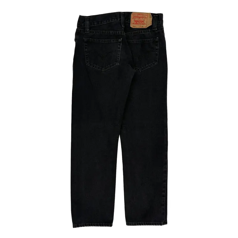 501 Levis Jeans - 29W UK 10 Black Cotton | size: UK 10