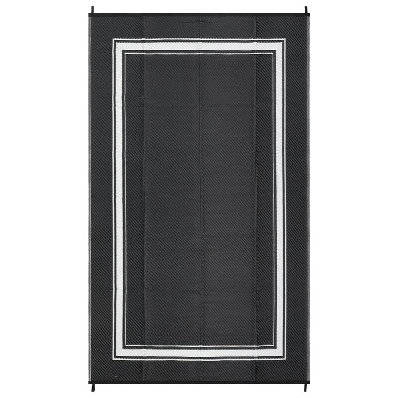 Garvee Reversible Outdoor Rug – Waterproof & UV Resistant Patio Carpet – Easy Clean, Non-Slip Area Mat with Portable Bag ...