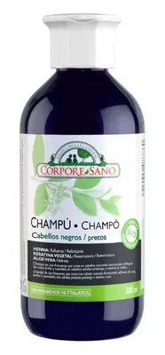 Corpore Henna Shampoo 300 ml Black Hair Organic