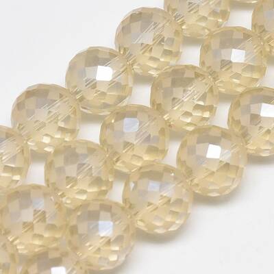 Electroplate Glass Beads Strands