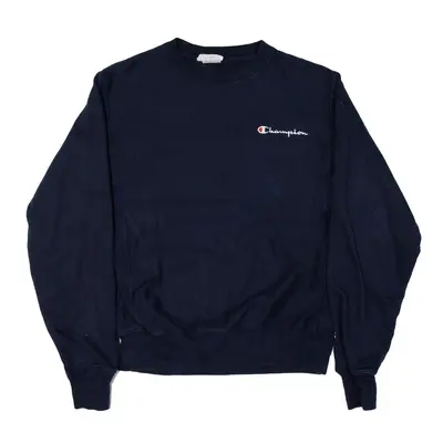 CHAMPION Reverse Weave Sweatshirt Blue Mens S