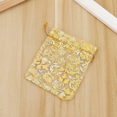 Rectangle Organza Drawstring Gift Bags