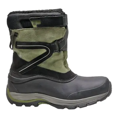 LANDS END Snow Boots Green Suede Mens UK 10