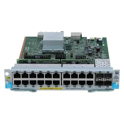 HP J9990-61001 | 20 x Ports 1000Base-T + 4 x Ports SFP+ Expansion Module