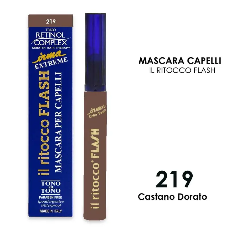Retinol Complex Mascara Capelli 10 Ml Castano Dorato