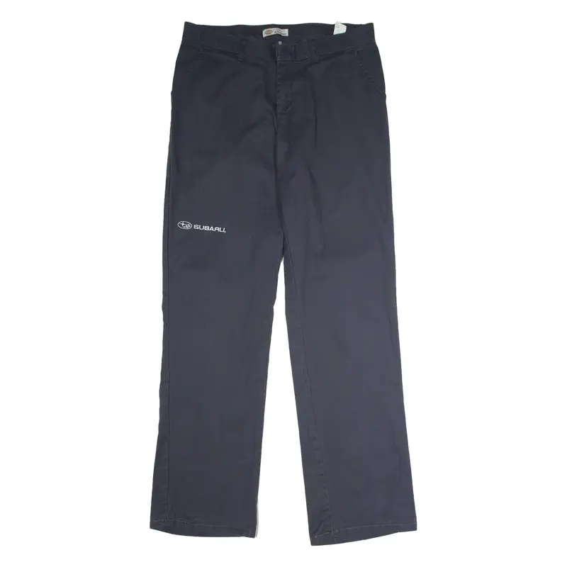 DICKIES Subaru Workwear Womens Trousers Grey Regular Bootcut W37 L32