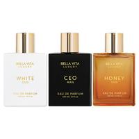 BellaVita Luxury's Signature Trio | 3x100ml Perfumes | CEO Man, Honey Oud & White Oud | Perfume for All | Long Lasting Fragra...