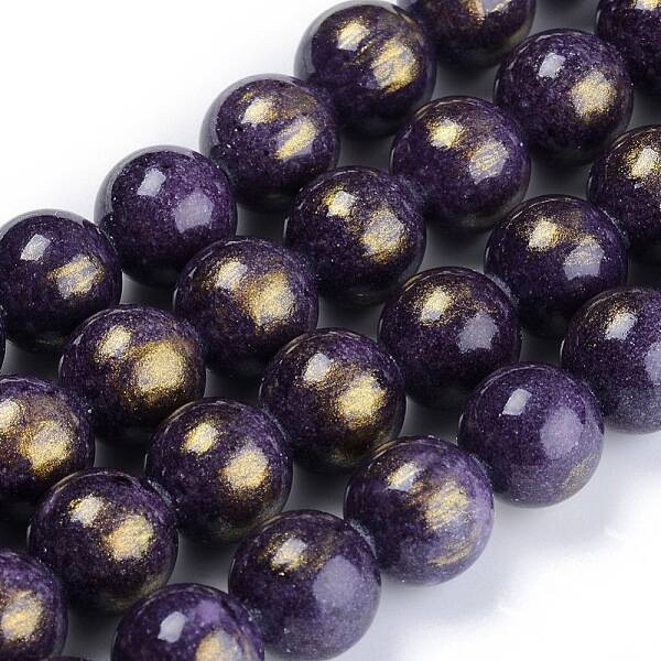 Natural Mashan Jade Beads Strands