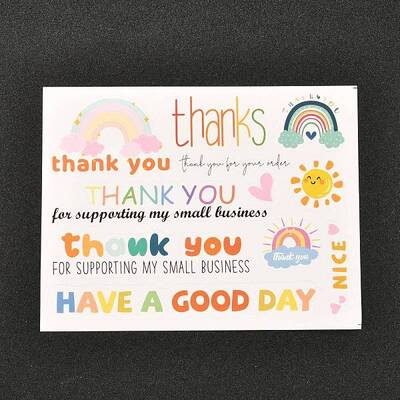Thank You Sticker