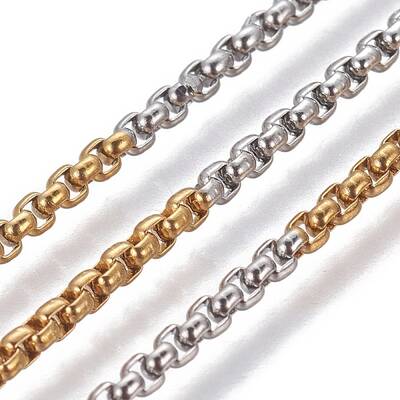 304 Stainless Steel Box Chains