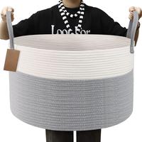 Large Capacity Clothes Basket with Handle, Summer Foldable Laundry Basket, Bathroom Accessories, Storage Basket for Home Lau...