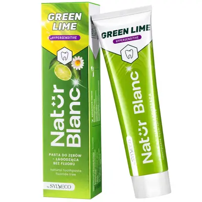 Toothpaste Sylveco Natur Blanc GREEN LIME 100ml