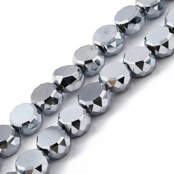 Electroplate Glass Beads Strands