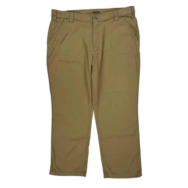 Carhartt Trousers - 38W 29L Beige Cotton Blend | Size: 38″ waist