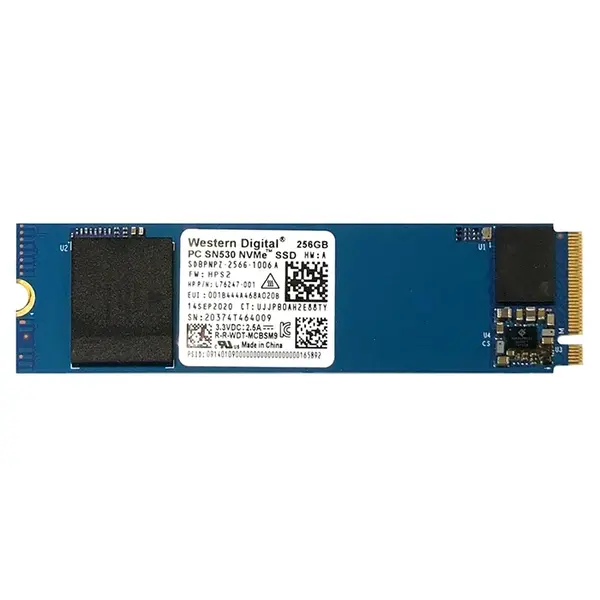 Western Digital SDBPNPZ-256G-1006 | IX SN530 256GB Triple-Level Cell PCI Express NVMe 3.0 x4 M.2 2280 Solid State Drive