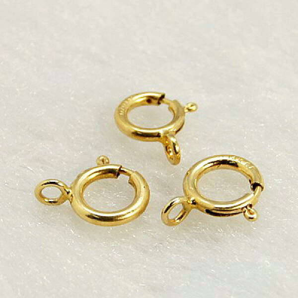 Yellow Gold Filled Spring Ring Clasps