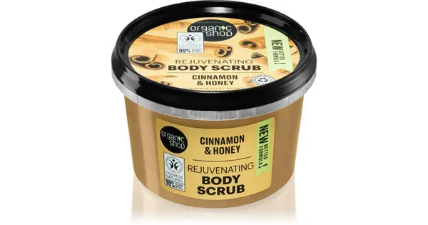 Organic Shop Cinnamon and honey gentle body scrub 250 ml