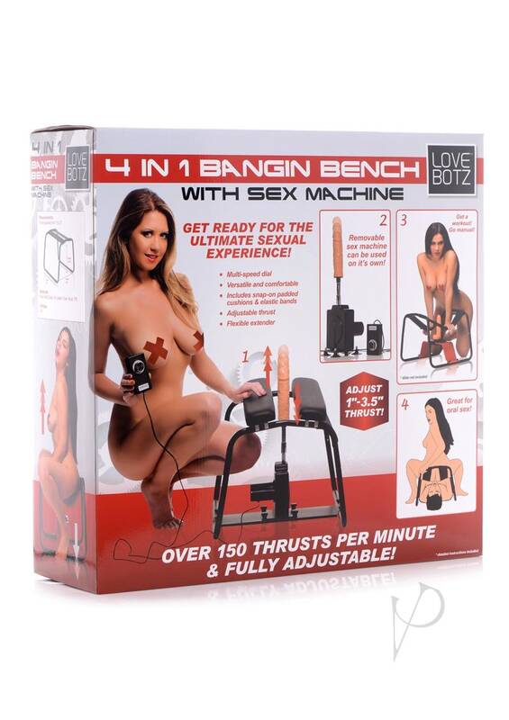 Lb 4 In 1 Bangin Bench W/sex Machine