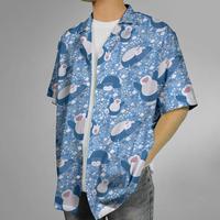 Snorlax Casual Pokémon Hawaiian Shirt  | Cool Summer Anime Vibes for Men & Fans