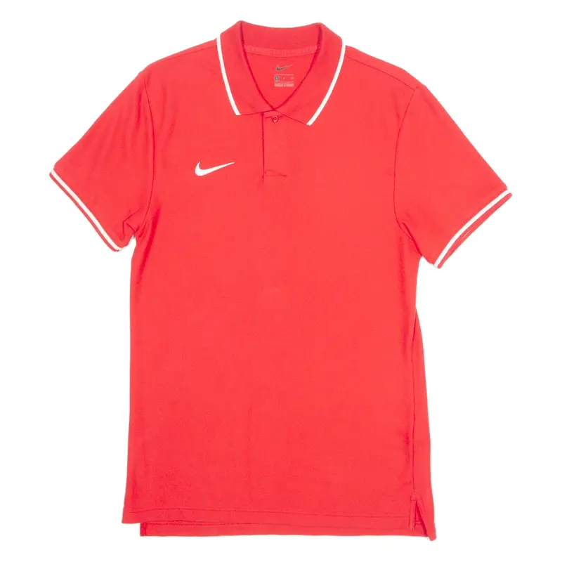 NIKE Mens Polo Shirt Red S