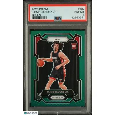 Jaime Jaquez JR. PSA 2023 Panini Prizm #137 8