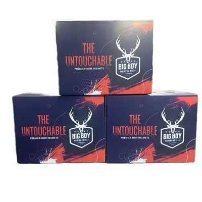 Untouchables - NFL Mini Helmets (PYT) - 3 Boxes (3 Minis)